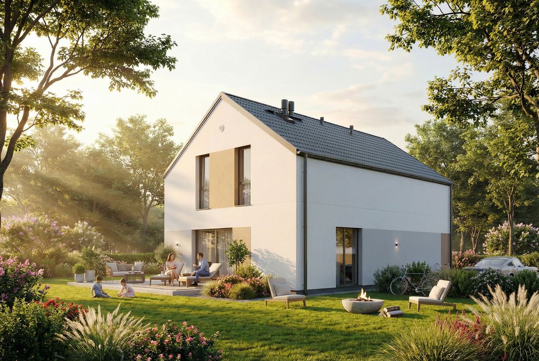 Dom prefabrykowany FastHome 130B (HFX1034)