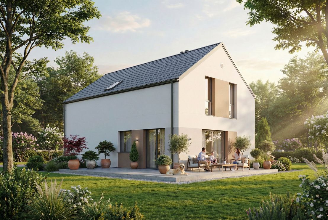 Dom prefabrykowany FastHome 130B (HFX1034)