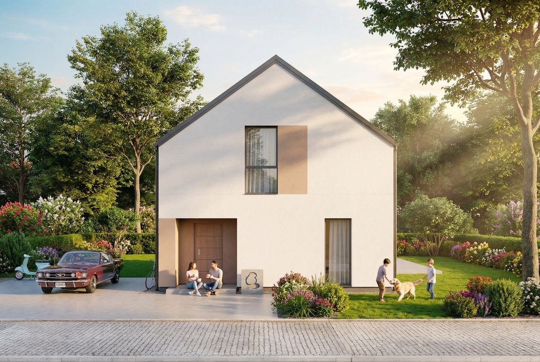 Dom prefabrykowany FastHome 130B (HFX1034)