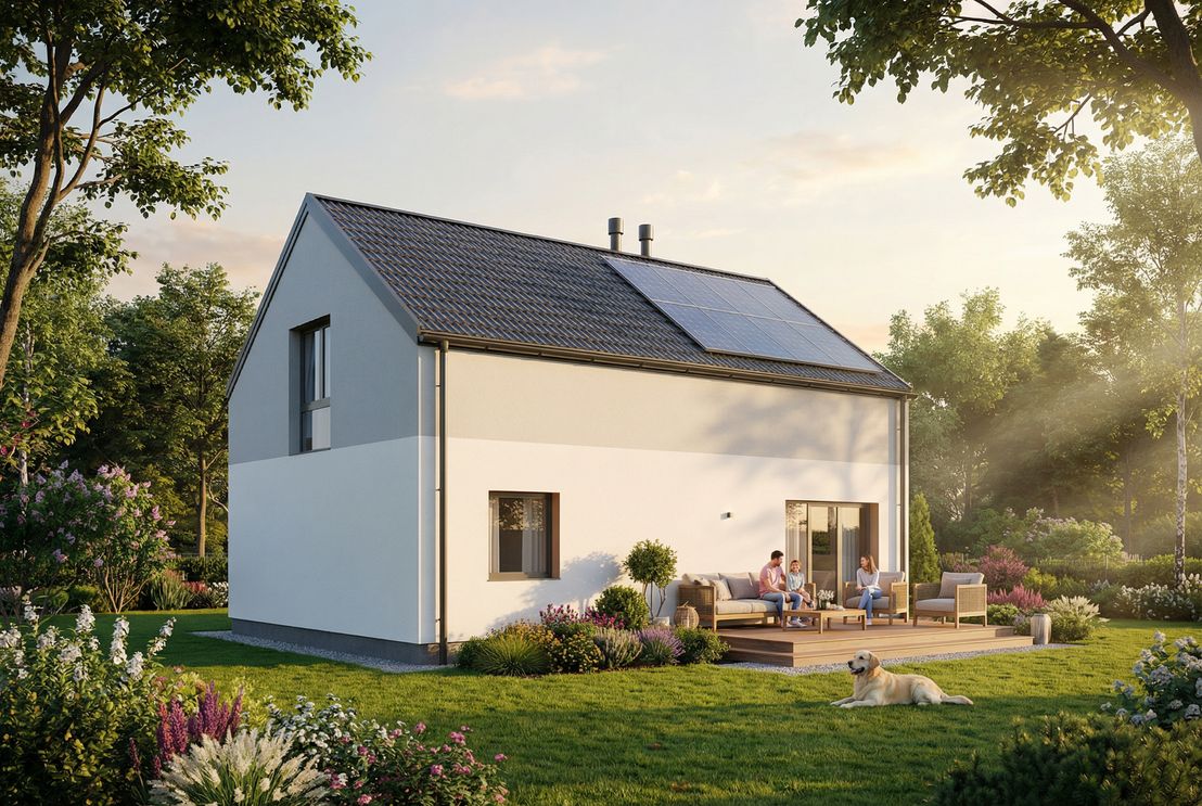 Dom prefabrykowany Stodoła 130A (HFX1037)