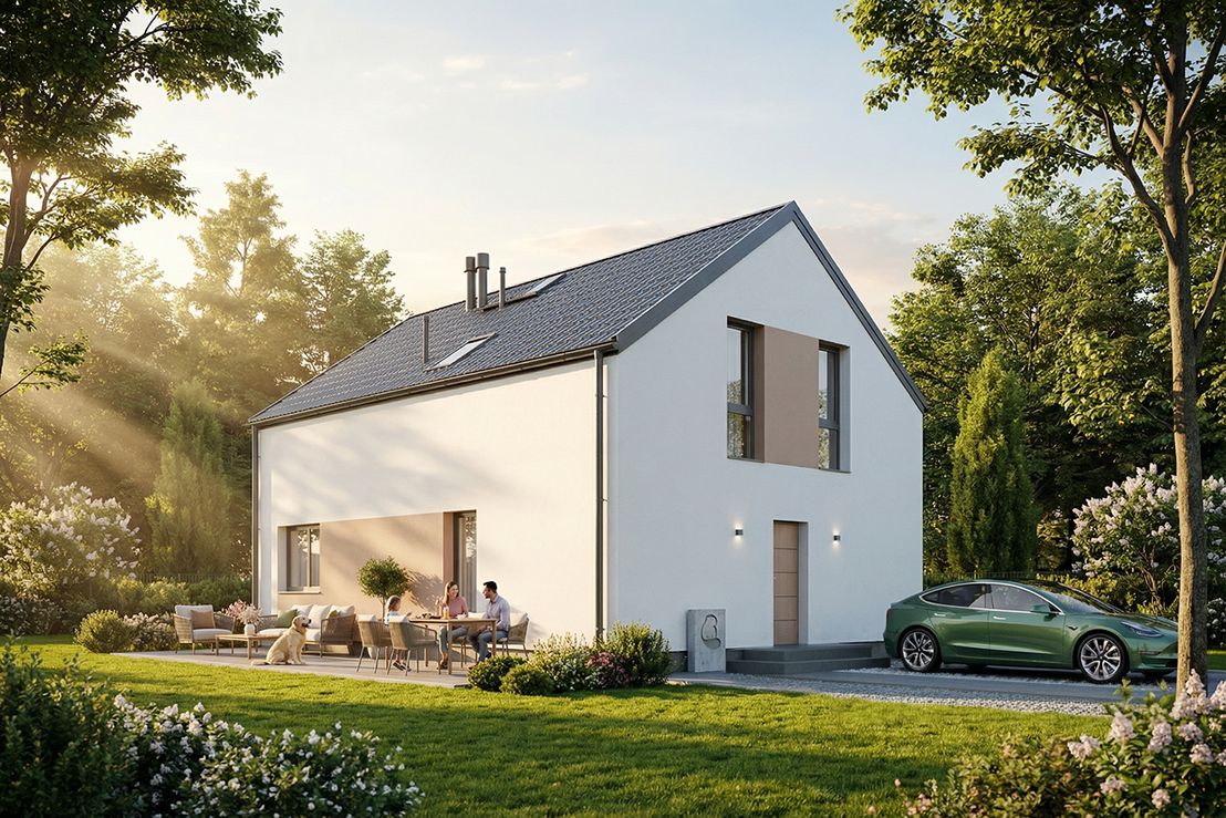 Dom prefabrykowany Stodoła 130B (HFX1040)