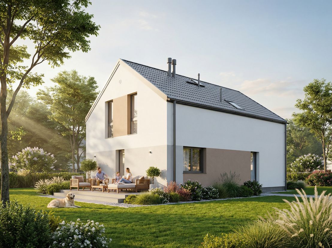 Dom prefabrykowany Stodoła 130B (HFX1040)