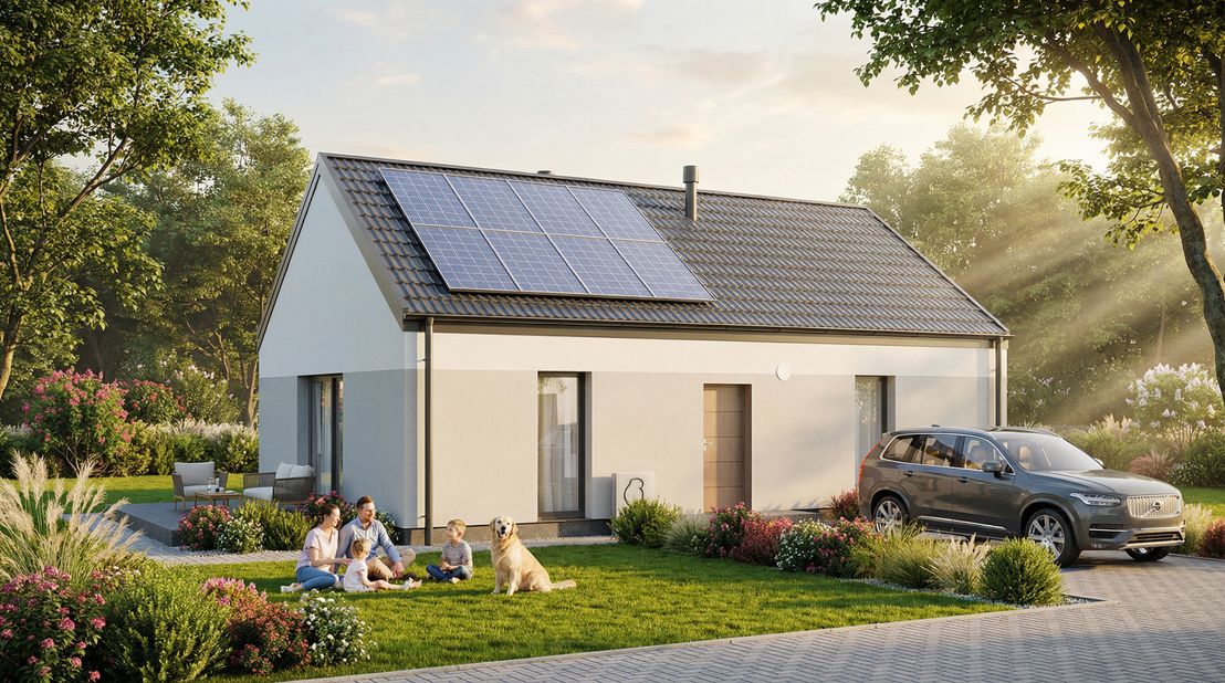 Dom prefabrykowany Parterowy 80B (HFX1042)