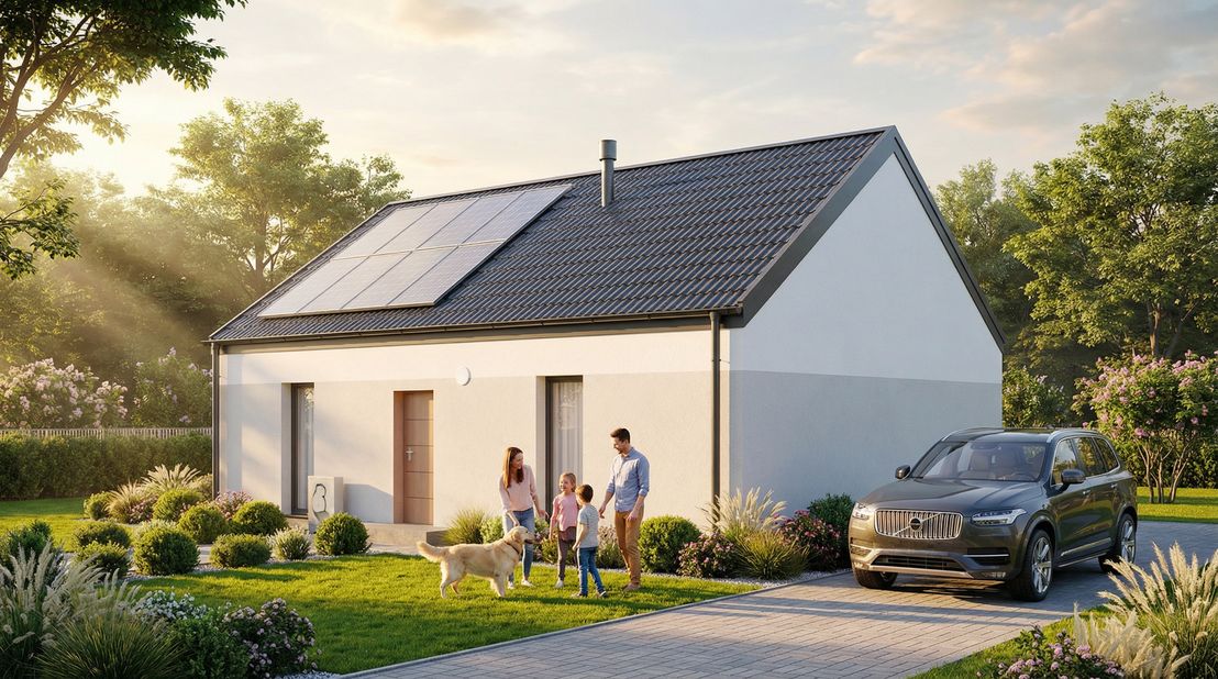 Dom prefabrykowany Parterowy 80B (HFX1042)