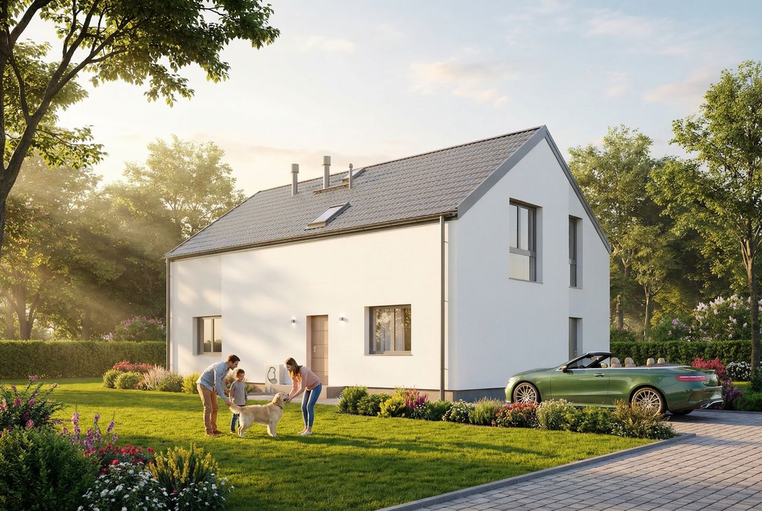 Dom prefabrykowany Stodoła 170B (HFX1050)