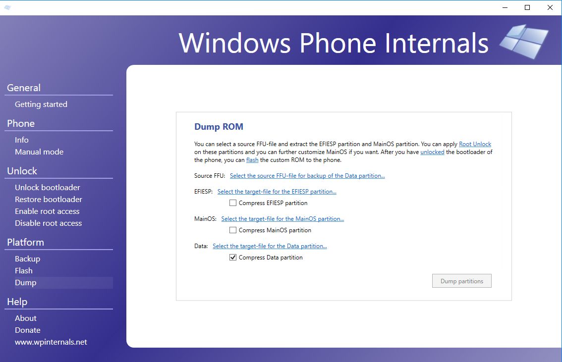 Windows phone internals как пользоваться