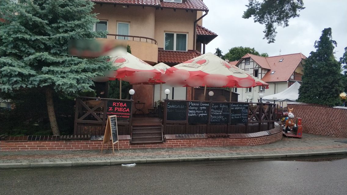 Tak prezentuje się restauracja z zewnątrz