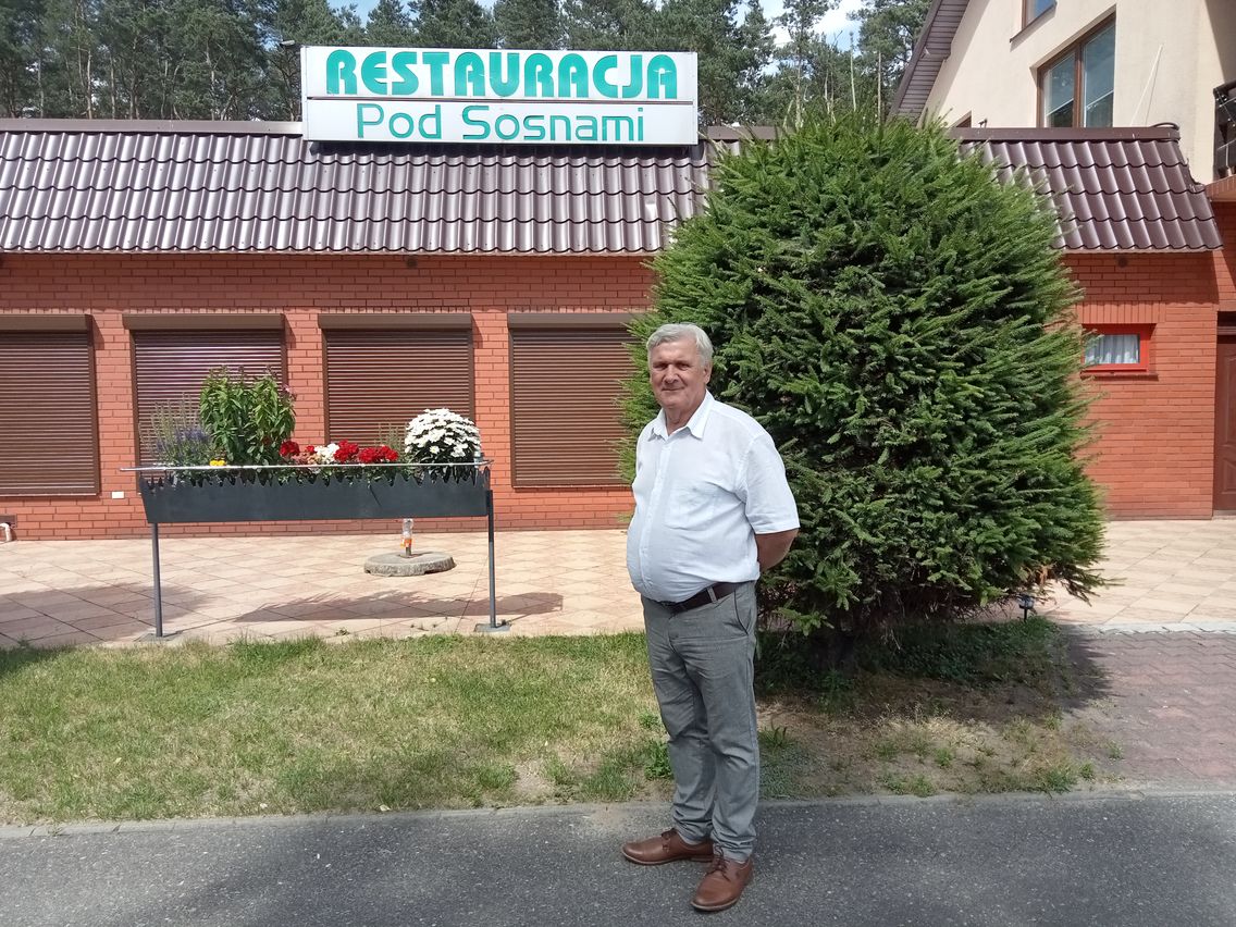 Juliusz Wiechecki, właściciel restauracji \