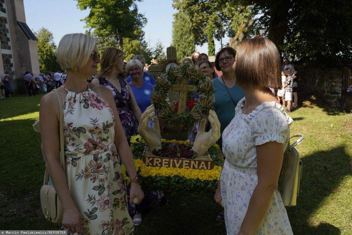 Tegoroczna procesja wokół kościoła 15.08