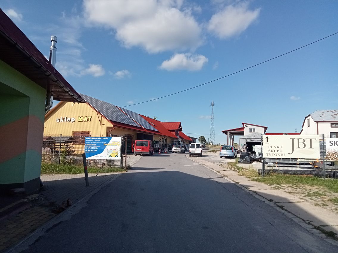 Wielobranżowy sklep (także z opałem) w centrum gminy Potok Górny