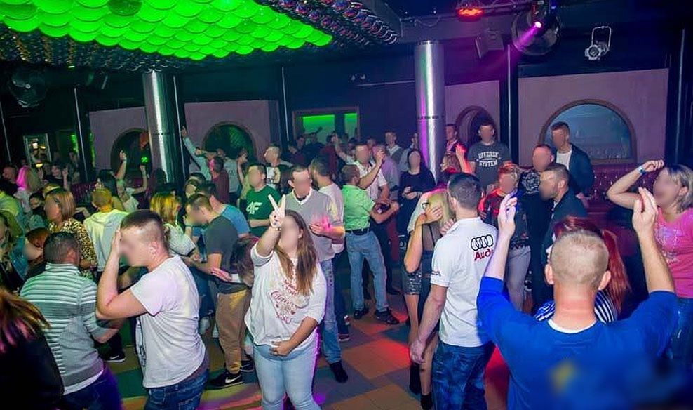 Impreza w klubie Blue Star w Dzierżążnie 