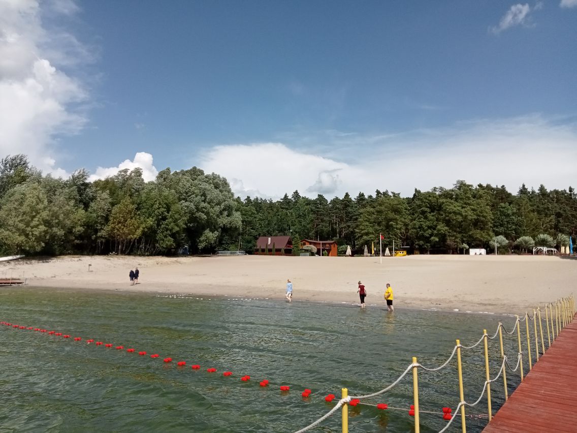 Plaża w Wilczynie z każdym rokiem staje się coraz szersza