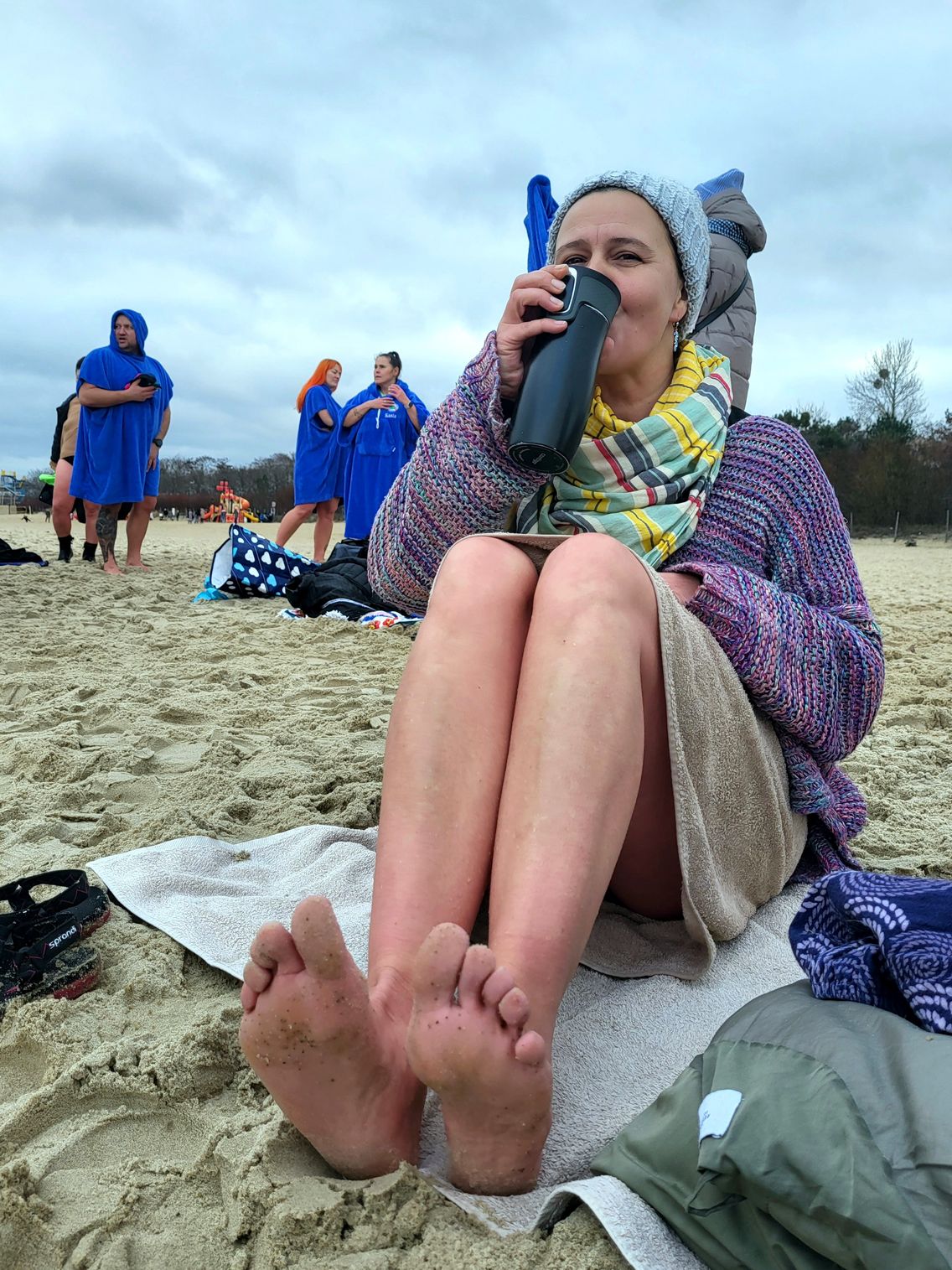 Po kąpieli gorąca herbata smakuje jak nigdy wcześniej