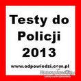 Test do policji 2013 1 cz.