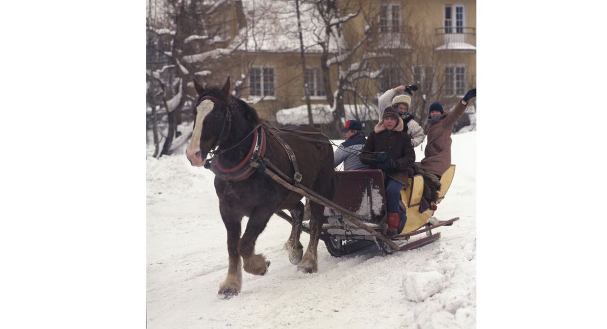 Kulig w Zakopanem, luty 1987 roku