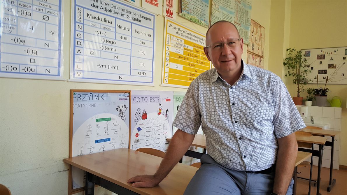 Torsten Kleefeld, dyrektor Karl Liebknecht Gymnasium we Frankfurcie nad Odrą