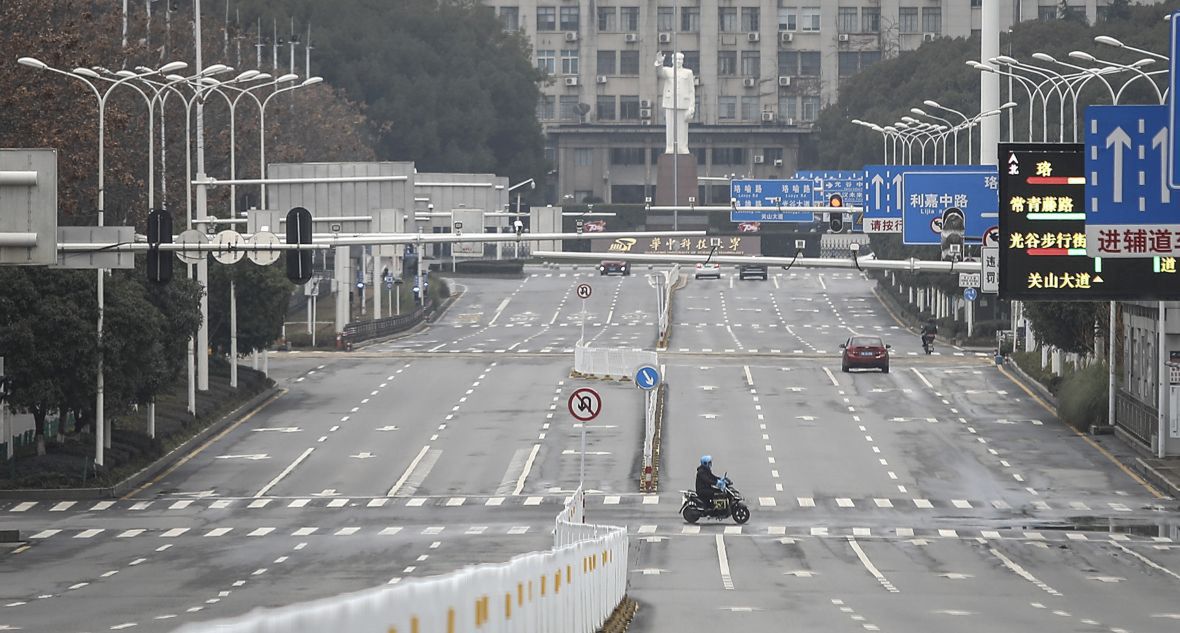 W lutym Wuhan przypominało już miasto wymarłe
