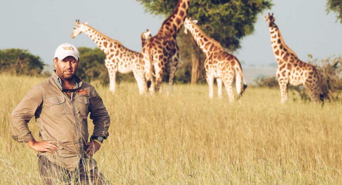 Julian Fennessy, współzałożyciel Giraffe Conservation Foundation