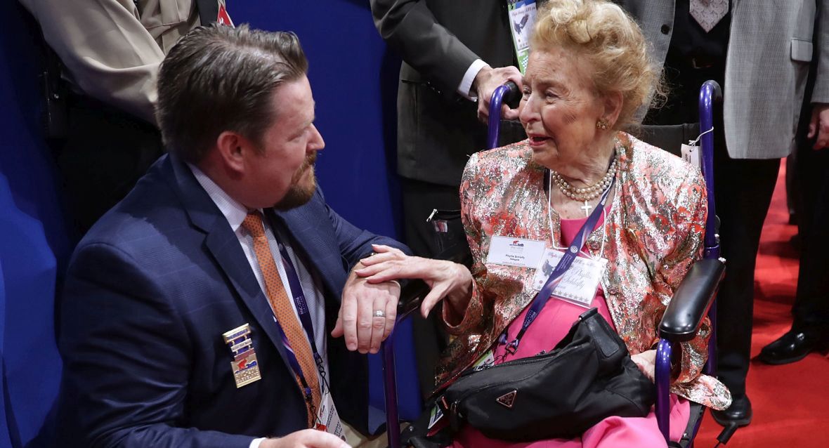 Phyllis Schlafly na konwencji Republikanów