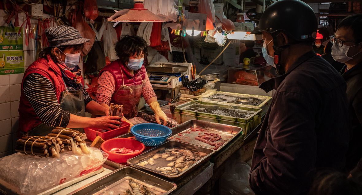 Mokre targi w Chinach znów działają w najlepsze