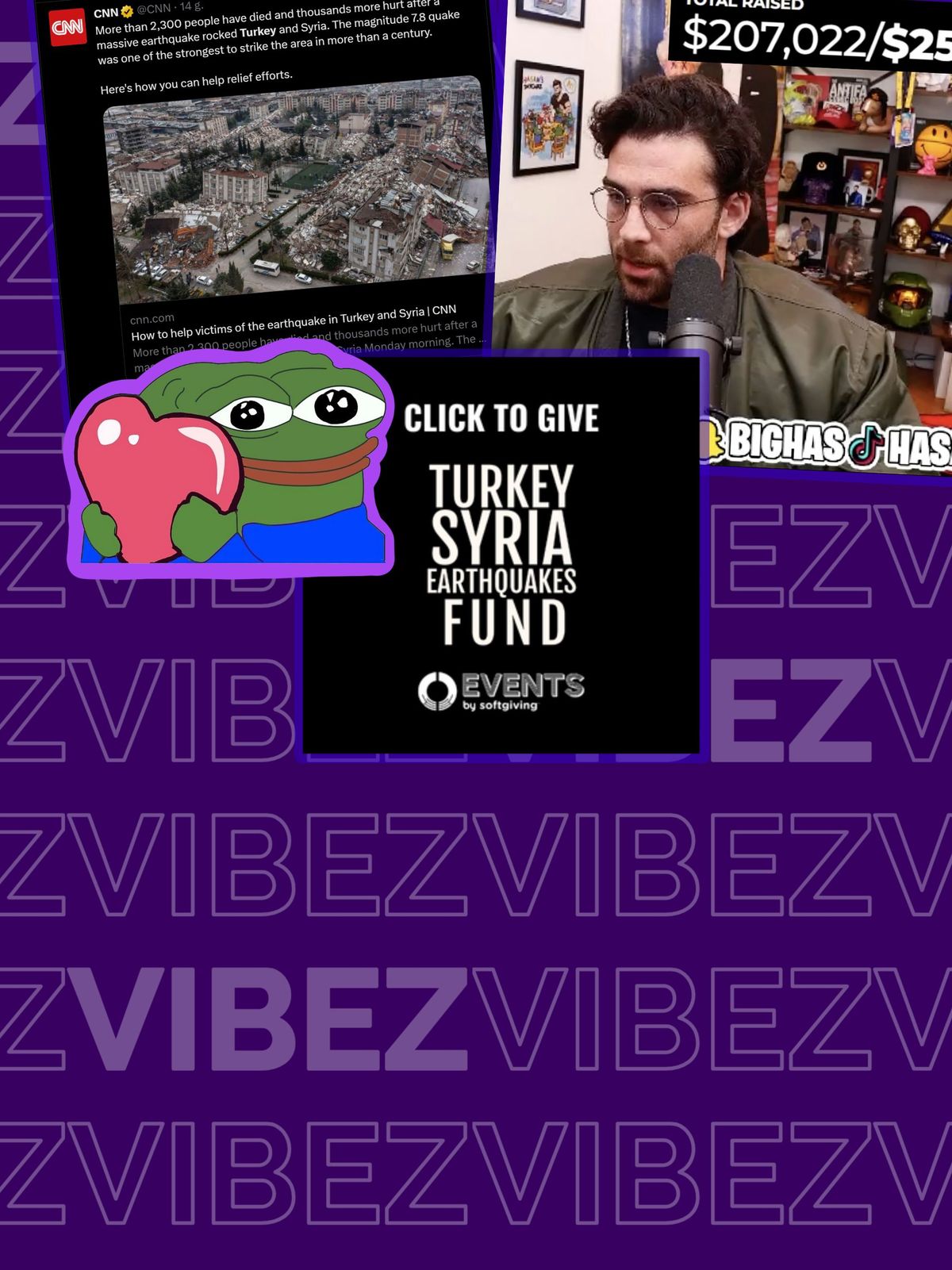 Trzęsienie ziemi w Turcji. Hasan i streamerzy pomagają na Twitchu - Vibez