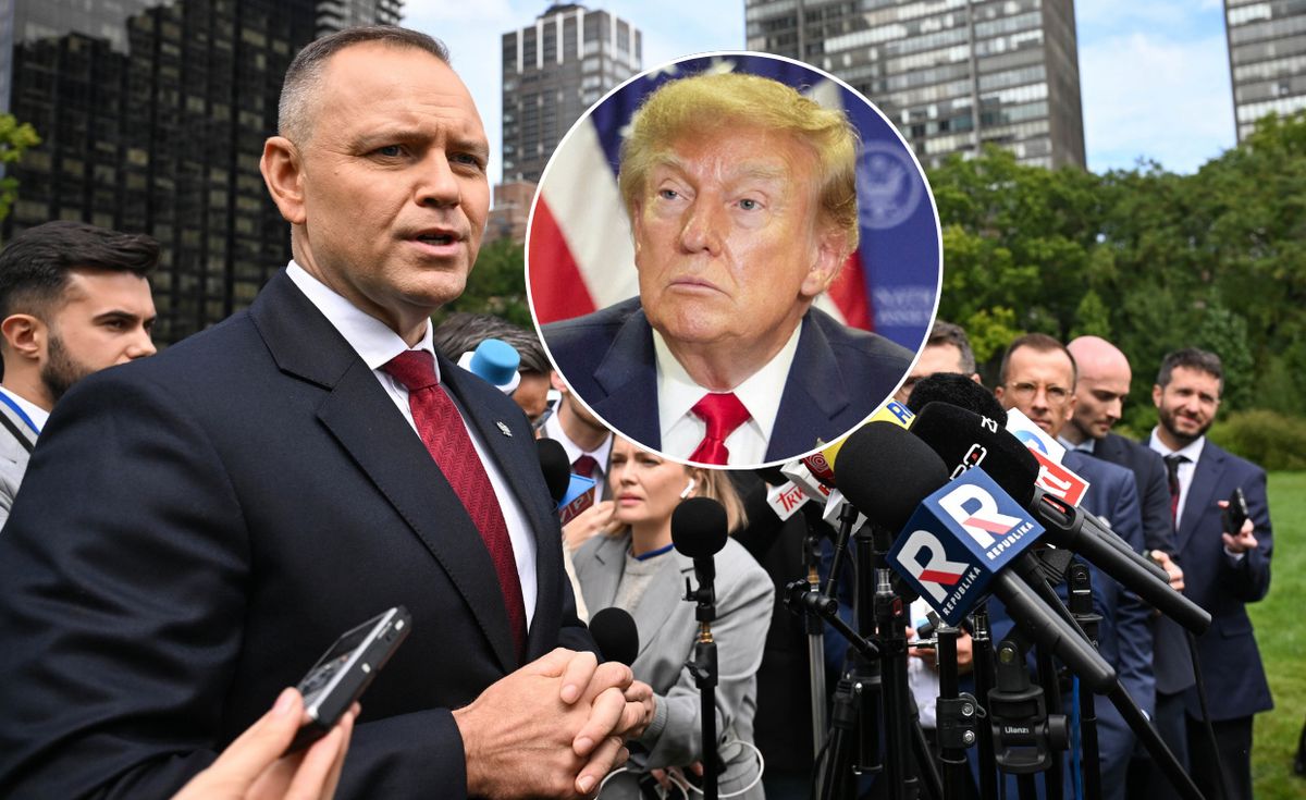 Nawrocki rozmawiał z Trumpem o stałej bazie USA w Polsce