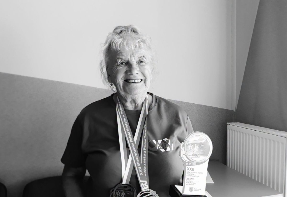 Zmarła Janina Rosińska, ikona polskiej lekkoatletyki masters. Miała 90 lat