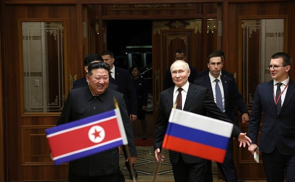 Kim Dzong Un deklaruje Putinowi wsparcie w „świętej wojnie”