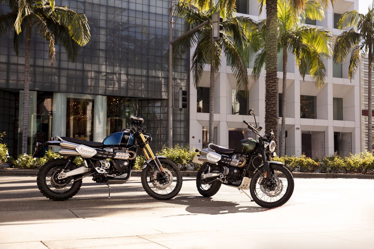 Triumph scrambler 1200 deals cena