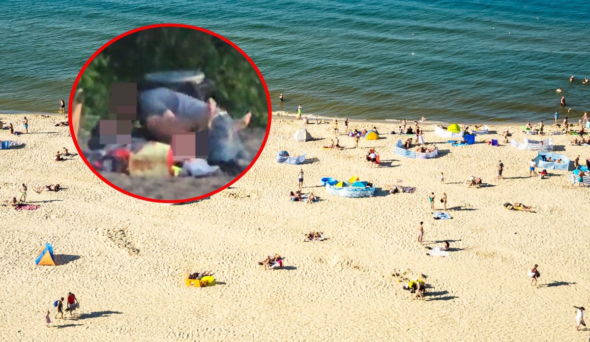 Seks na plaży w Ustroniu Morskim. Turyści zrobili zdjęcie - WP Turystyka