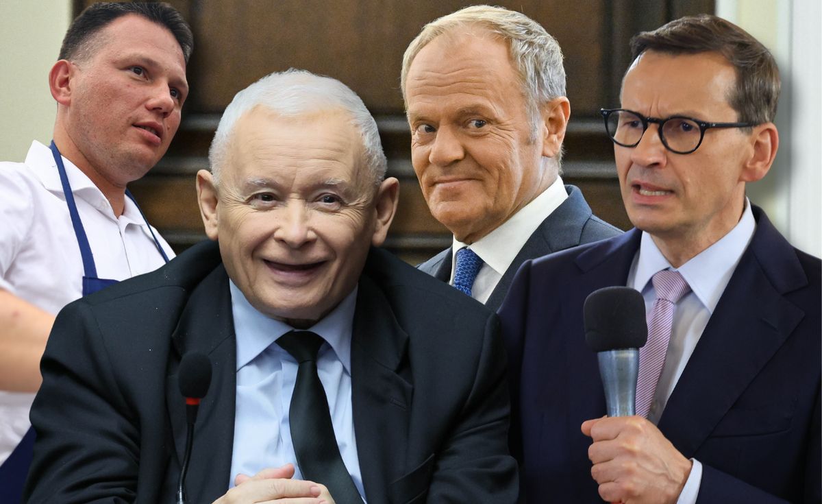 Sondaż: KO wyprzedza PiS o ponad 5 punktów, PSL i Polska 2050 pod progiem