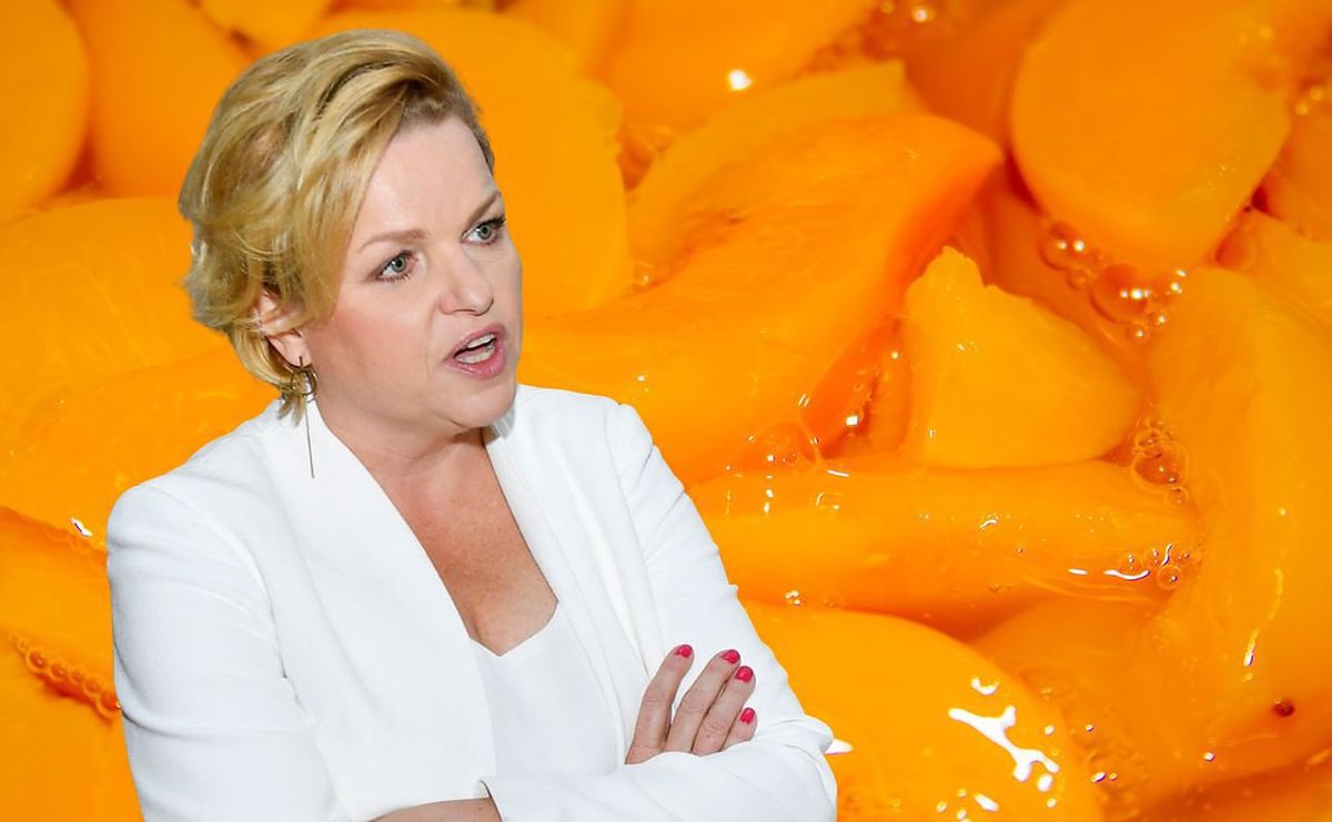 Single can of peaches may contain up to 23 teaspoons of sugar