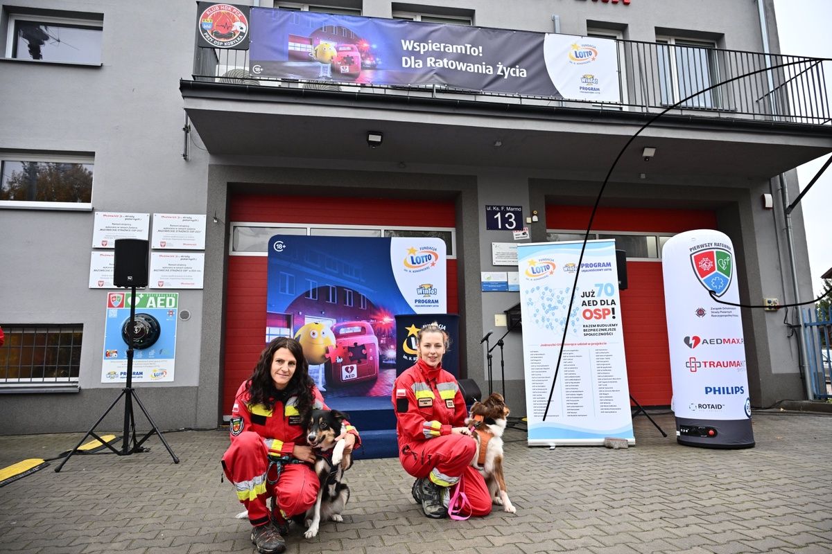 Fundacja LOTTO wyposaży 140 jednostek OSP w defibrylatory AED