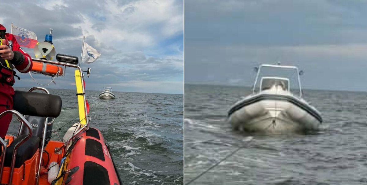 Boat loses power on Gdańsk Bay: WOPR rescuers tow it to marina