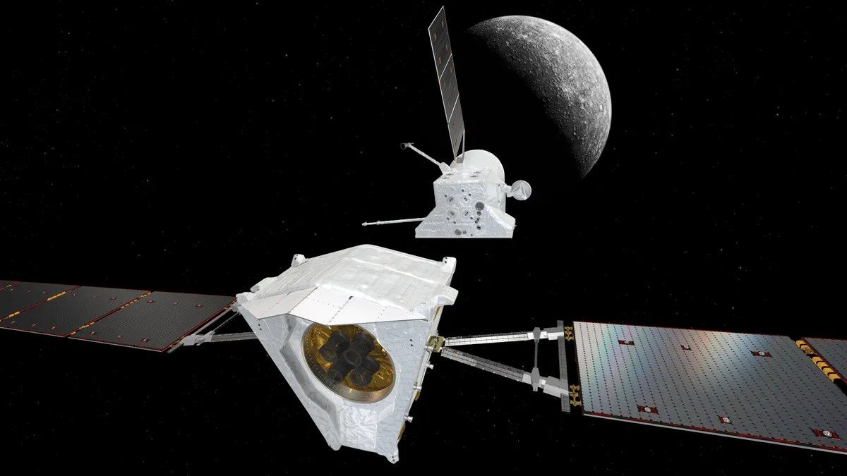 BepiColombo sheds propulsion module and enters Mercury orbit after 8 years