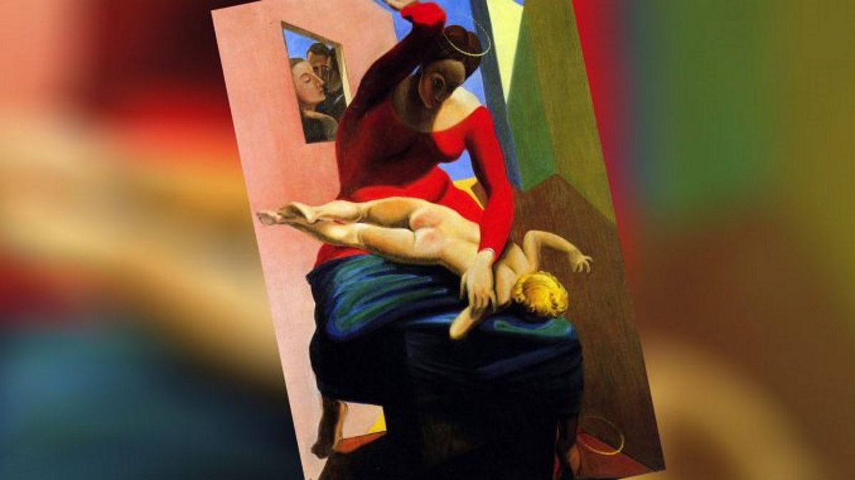 Madonna Karcaca Dzieciatko W Obecnosci Trzech Swiadkow