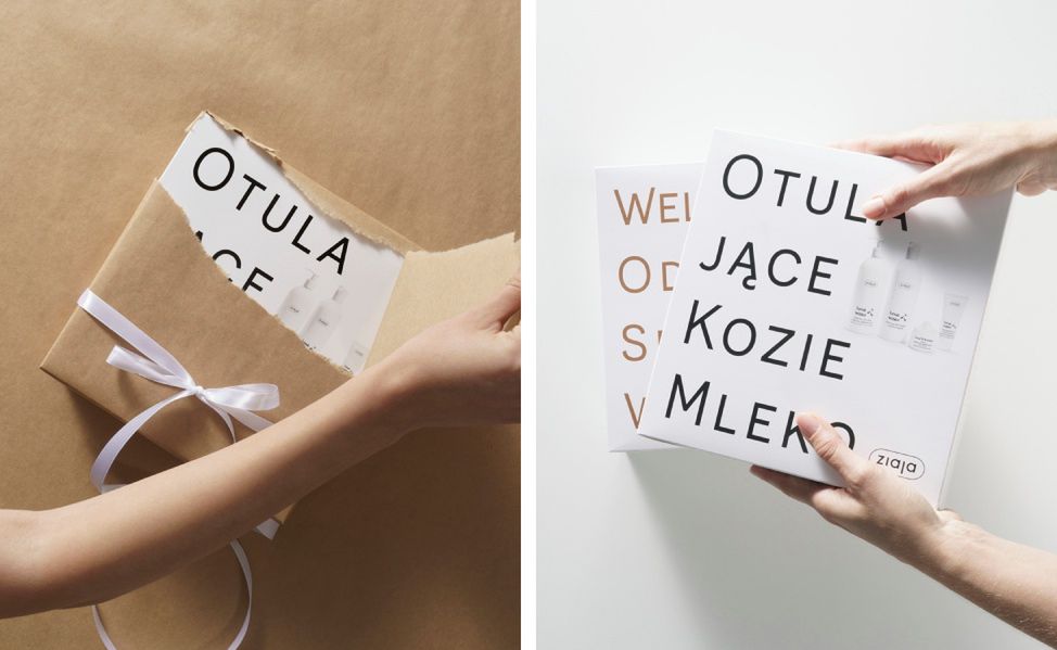 Gotowe zestawy prezentowe dostępne w sklepach Ziaja dla Ciebie