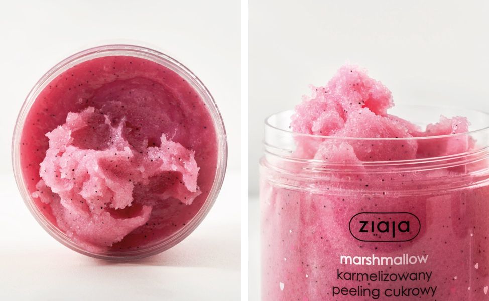 Karmelizowany peeling cukrowy z serii Marshmallow