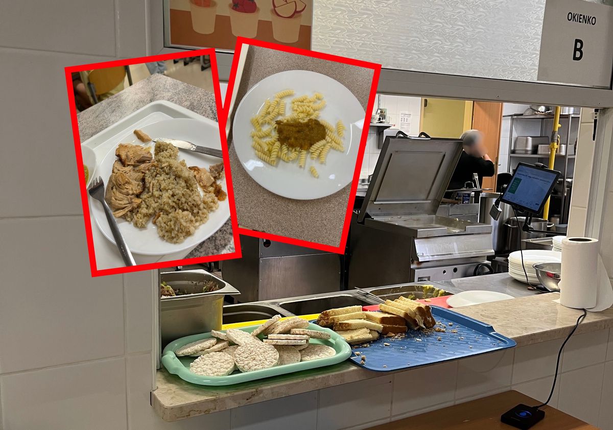 Twarde mięso, brud i sanepid: szkoła na Ursynowie nadal korzysta z kiepskiego cateringu