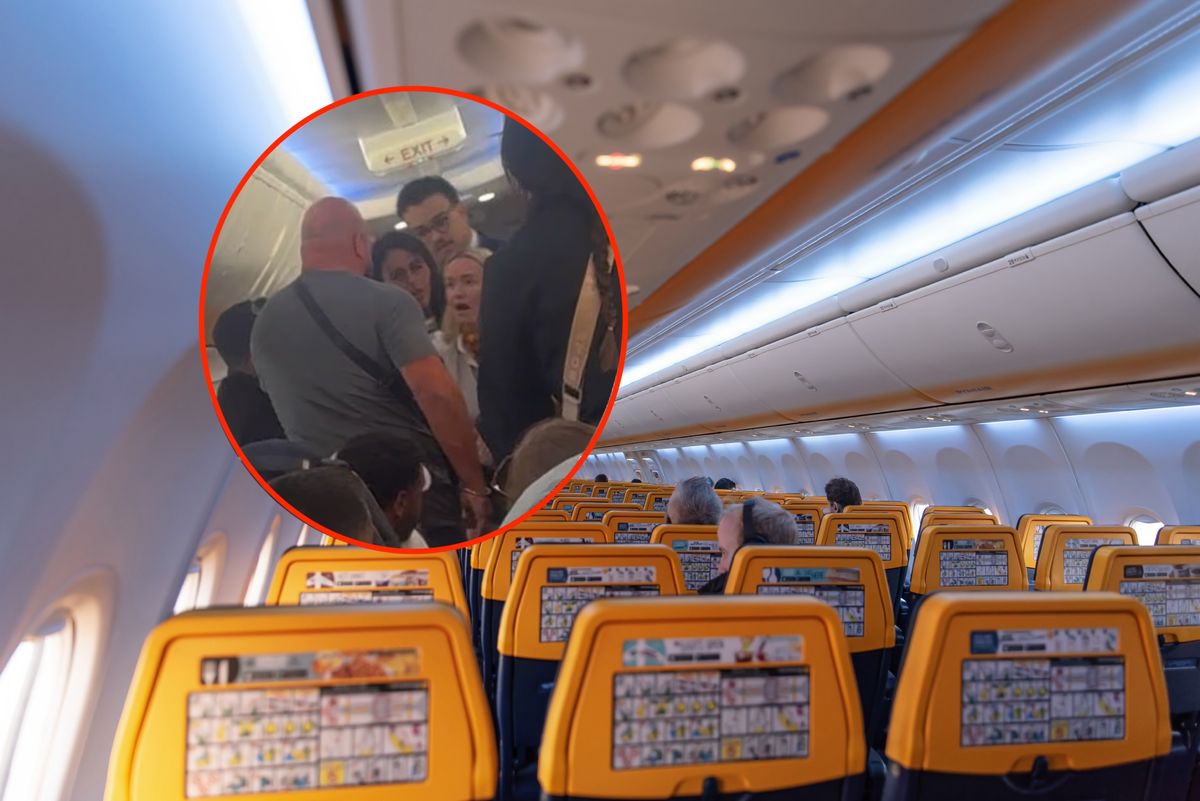 Pasażer Ryanaira pobiegł do toalety przed lądowaniem, pilot musiał odejść od podejścia