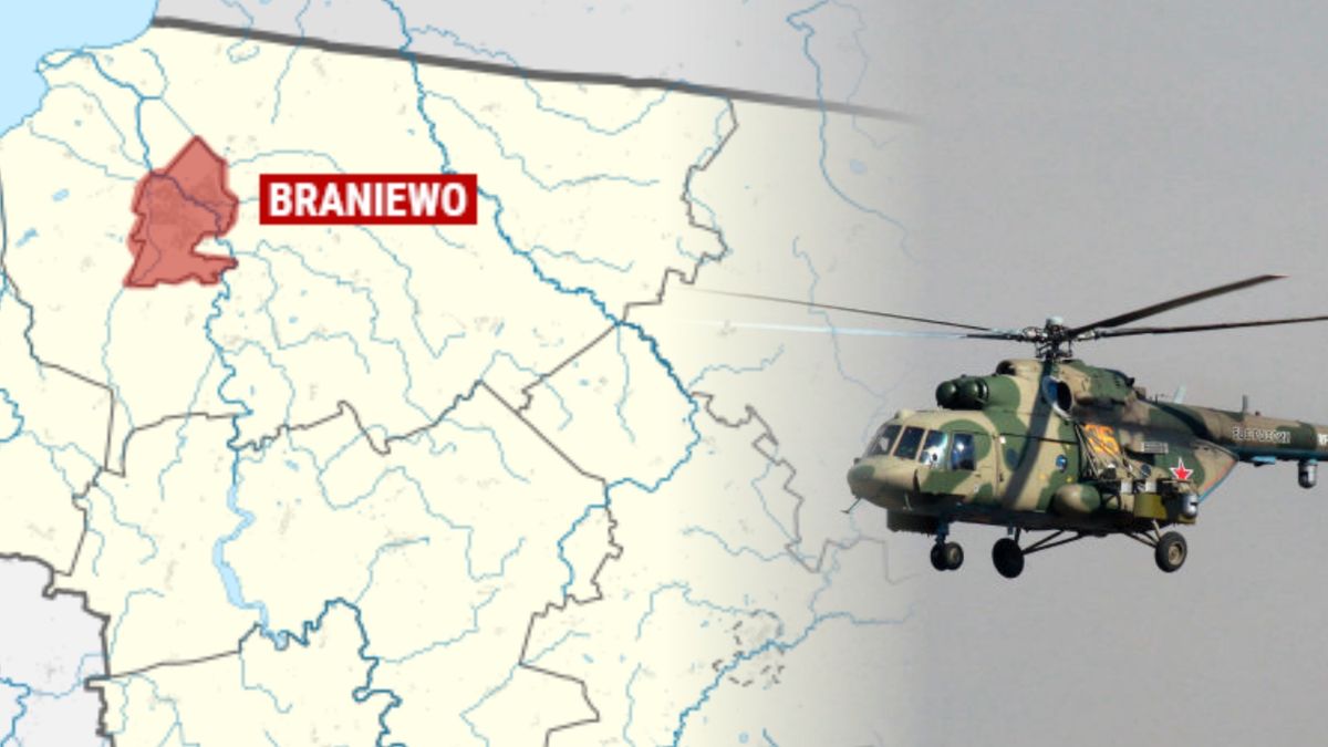 Russian helicopter violated Polish airspace over Braniewo