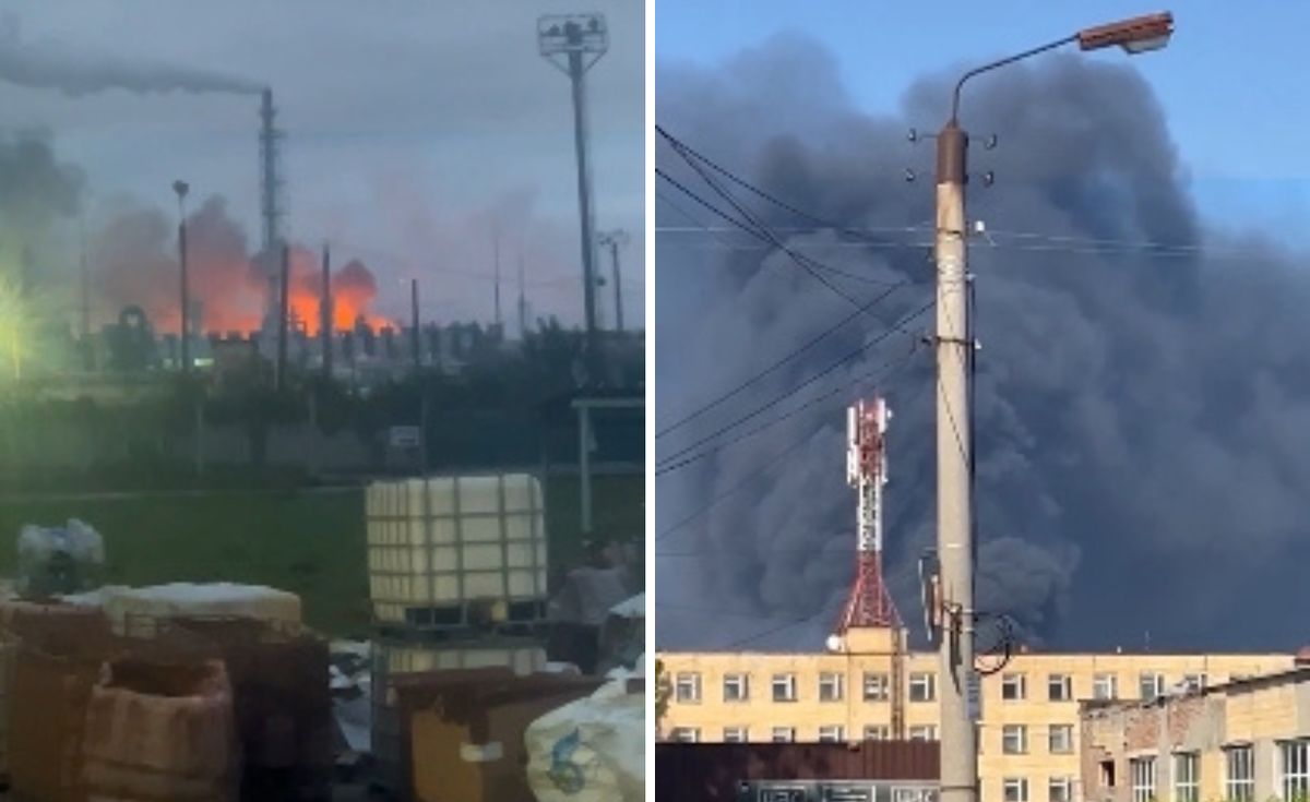 Ukraina uderzyła w zakłady chemiczne, fabrykę dronów i Su-33 w Rosji