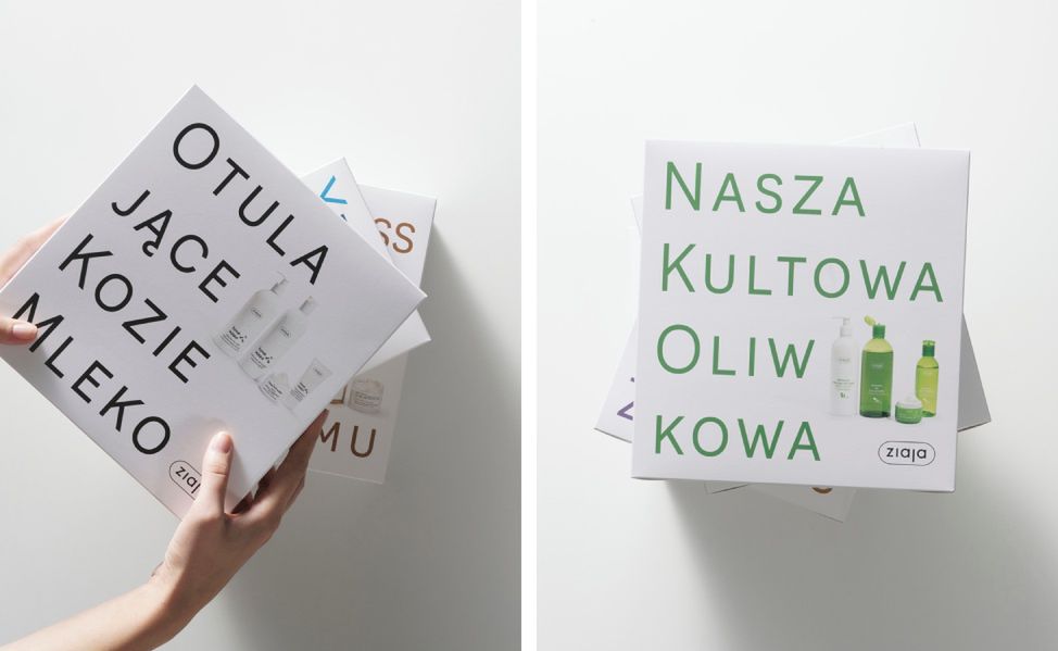 Zestaw z serii Ziaja Kozie Mleko oraz Oliwkowej