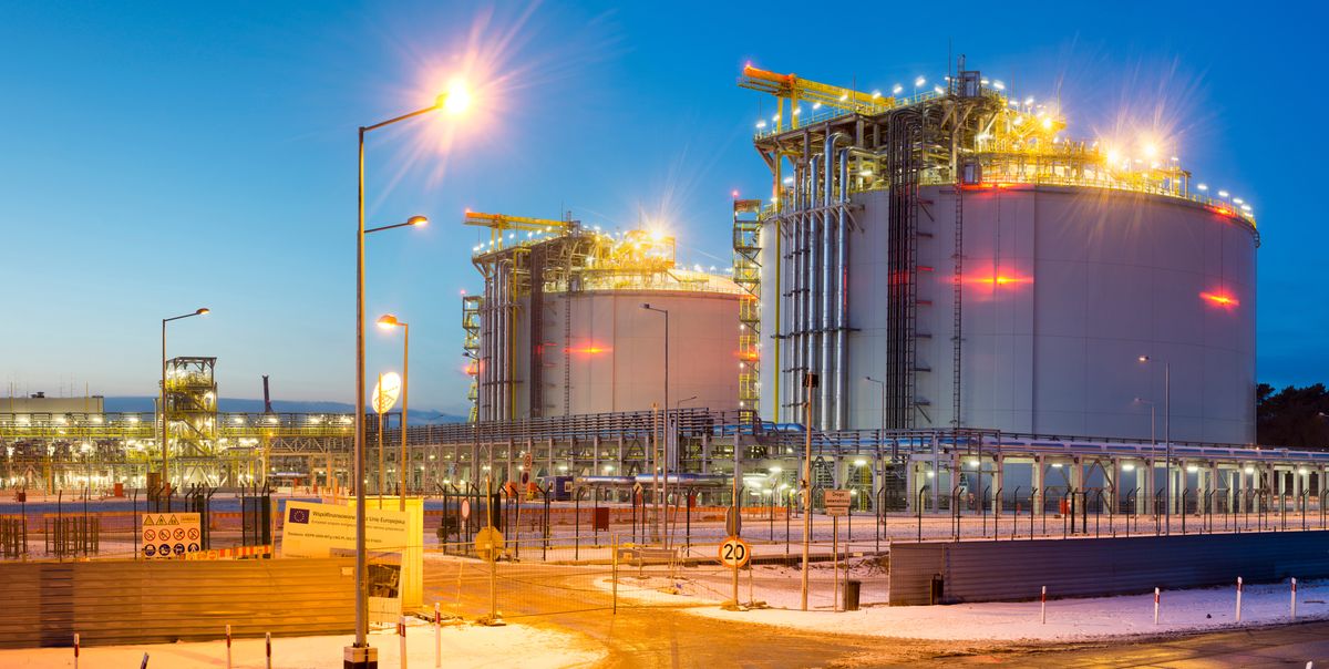 Terminal LNG w Świnoujściu.
