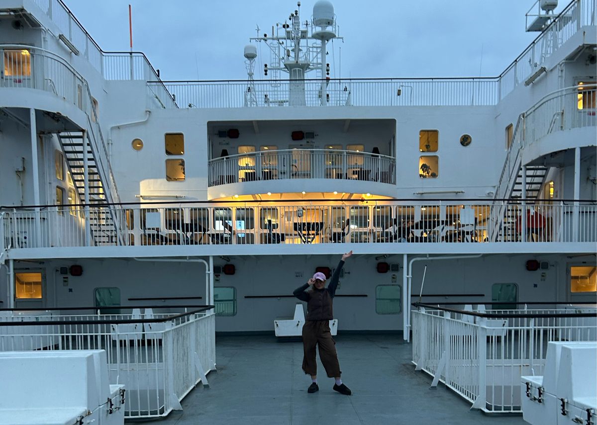 Prom Finnlines przez Bałtyk: sauna na molo i pełnia Księżyca ze Szwedkami