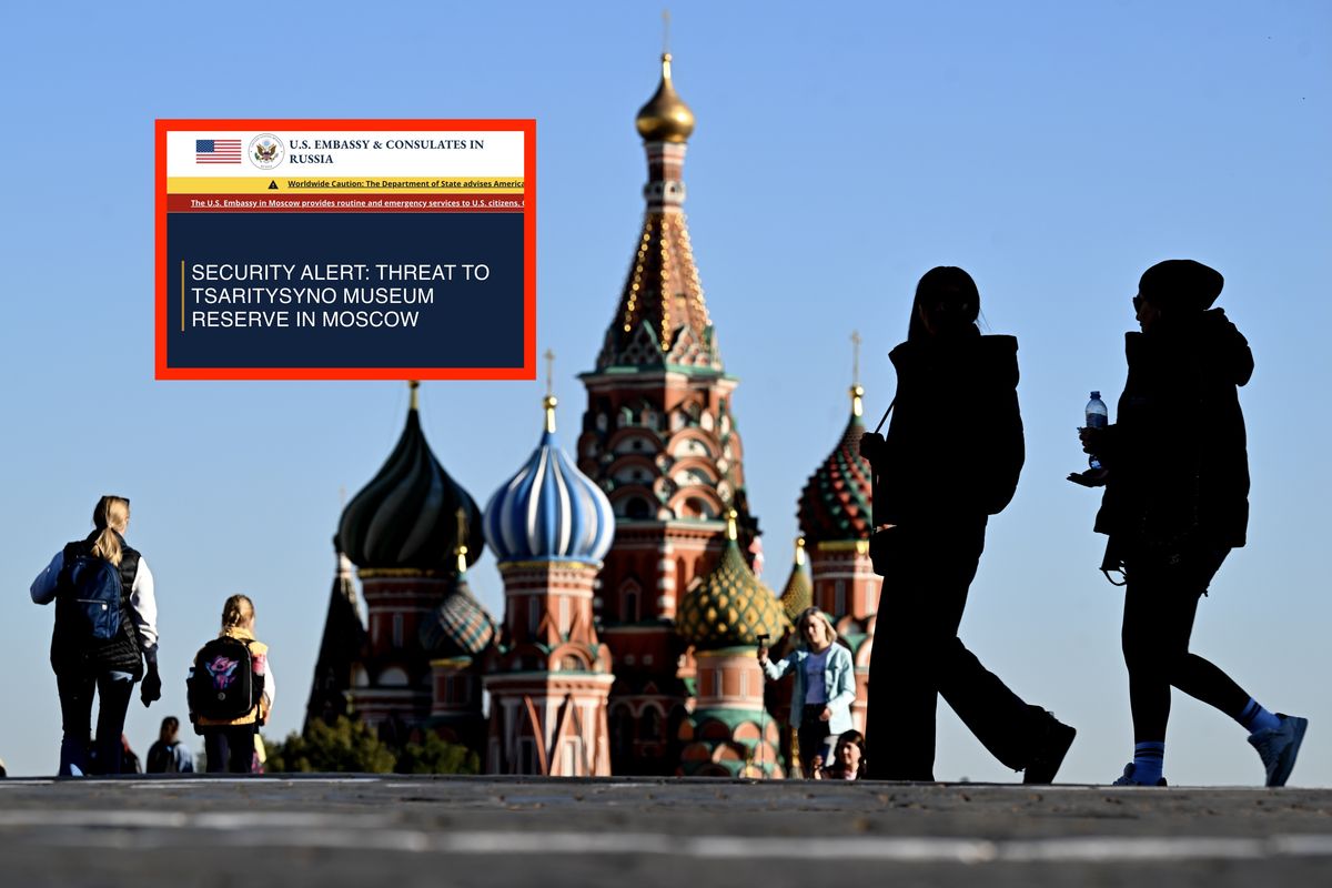 Ambasada USA ostrzega przed zamachem terrorystycznym w Moskwie w Carycynie