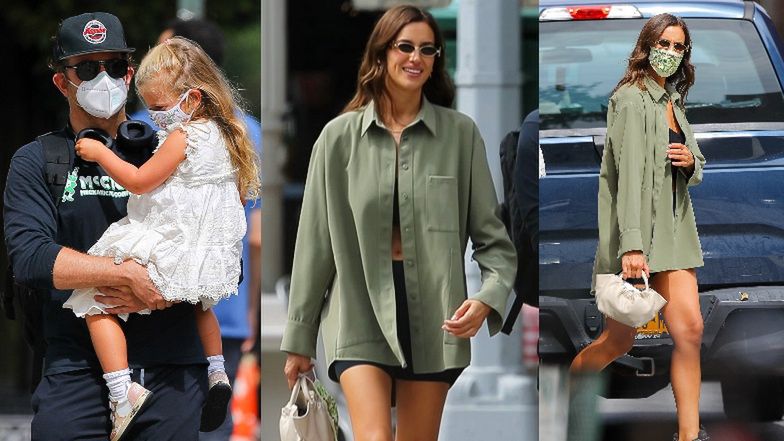 Irina Shayk And Bradley Cooper Take Care Of Their Daughter Together Again Photos