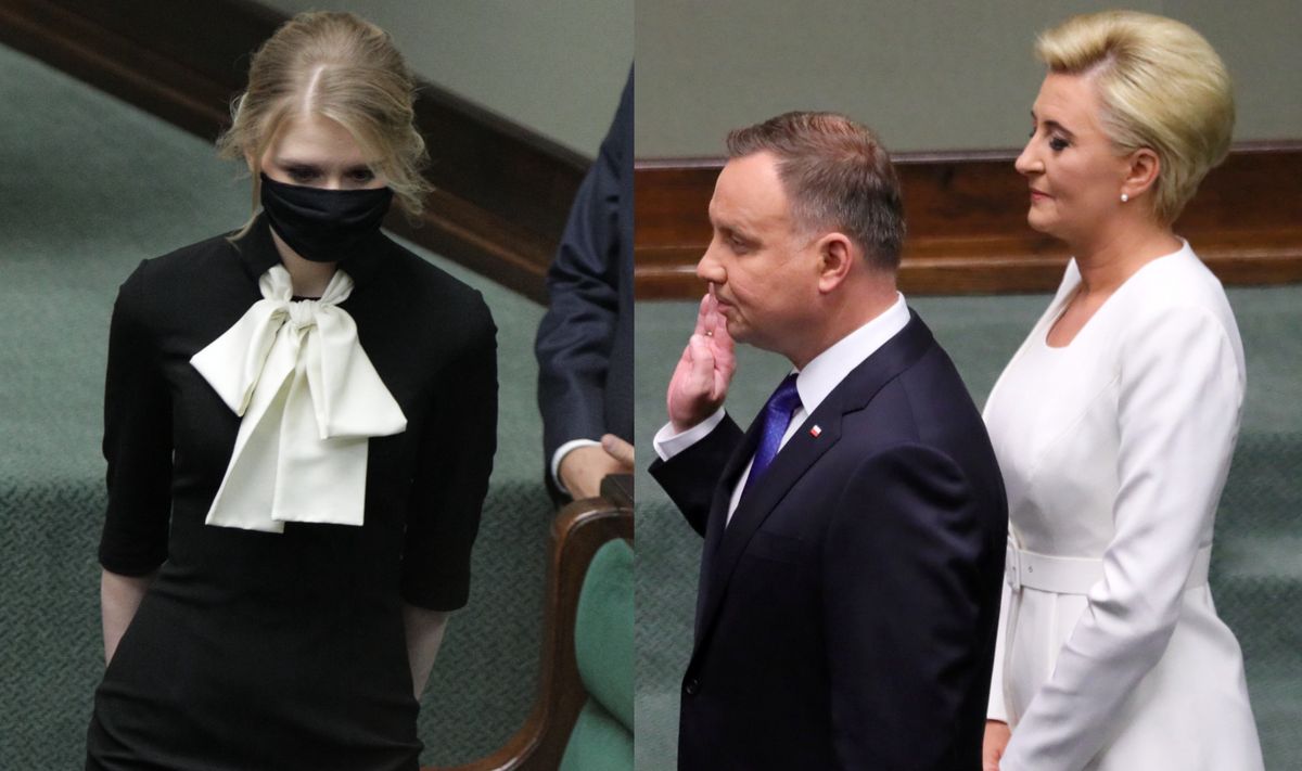 Andrzej Duda zaprzysiÄ™Å¼ony. W sejmie pojawiÅ‚ siÄ™ z Å¼onÄ…