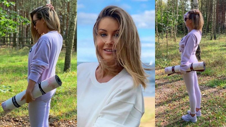 Motivated Małgorzata Rozenek is looking for new ways to lose weight: “I feel that it is now the time for me to EXPLORE YOGA”