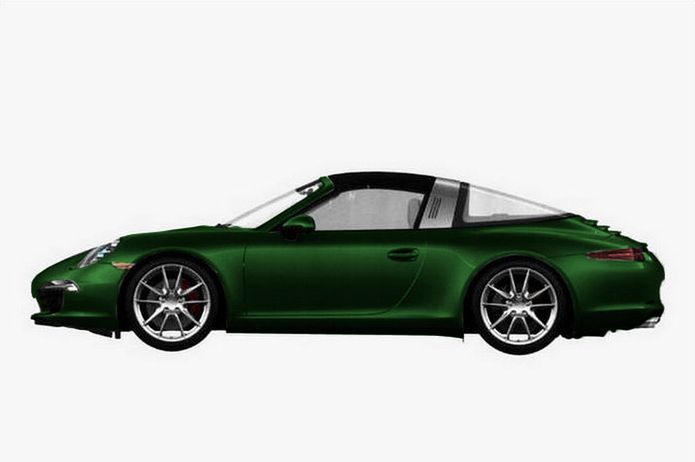 Porsche 911 (991) Targa ilustracje patentowe? Autokult.pl